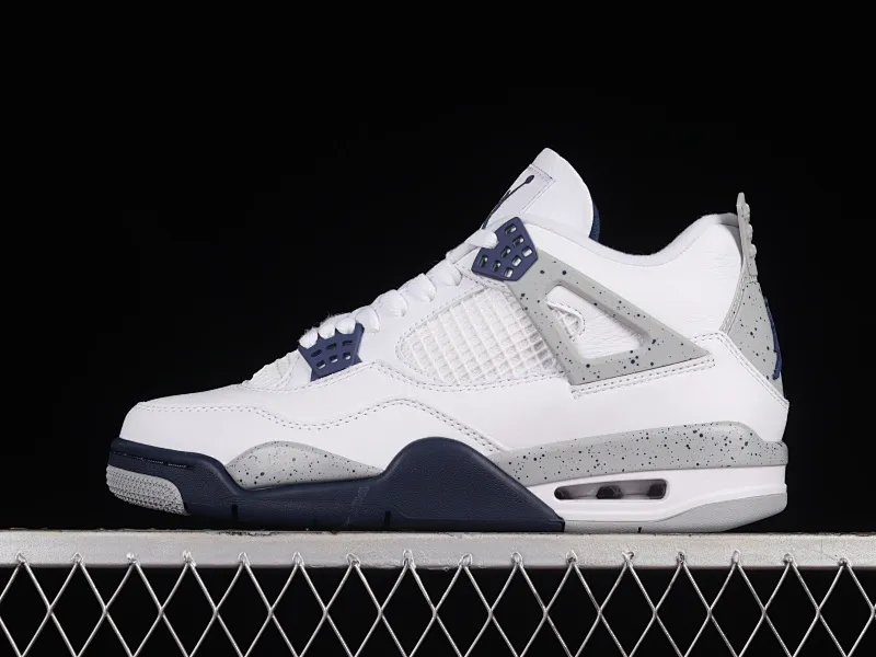 All categories Air Jordan Jordan series basketball shoes Air Jordan 4 OG version Air Jordan 4 Retro "Midnight Navy" AJ4 Joe 4 Midnight Blue Men's cultural basketball shoes DH6927-140
